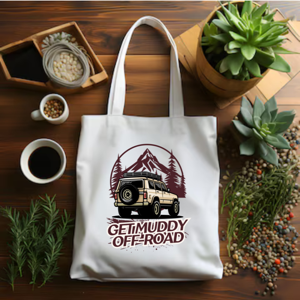 GALARA - "GET MUDDY OFF ROAD" TOTE
