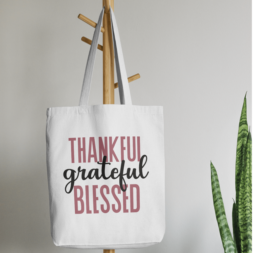 GALARA - THANKFUL GRATEFUL BLESSED TOTE