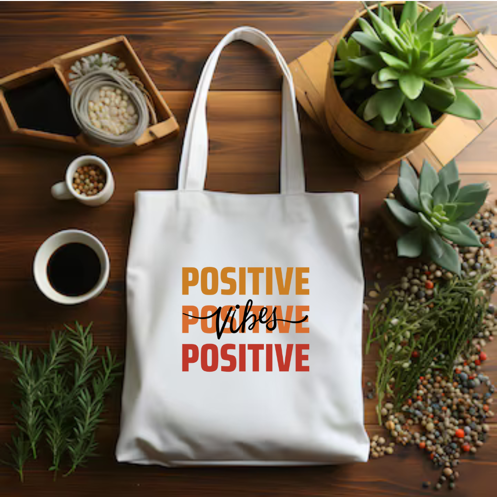 GALARA POSITIVE QUOTE TOTE