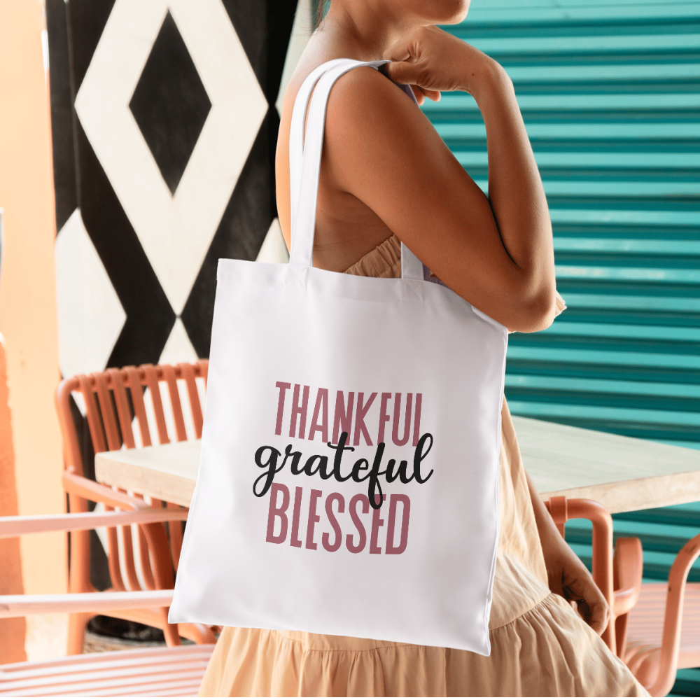 GALARA - THANKFUL GRATEFUL BLESSED TOTE