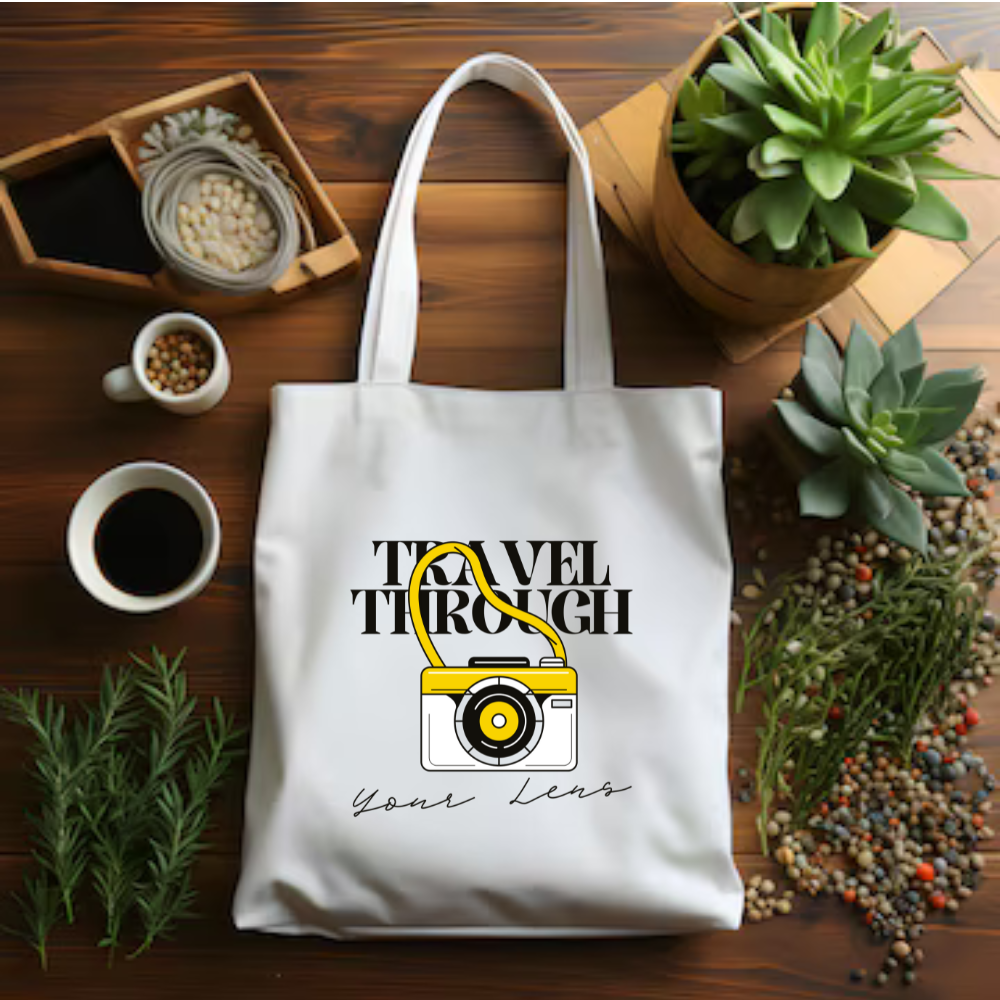 GALARA - "TRAVEL THROUGH YOUR LENS" TOTE